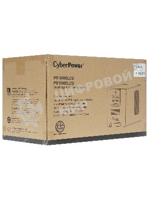 Источник бесперебойного питания CyberPower PR 1000LCD /1000ВА / 900Вт / 8 х IEC 320 C13