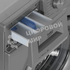 Стиральная машина Beko WRE 65P1 BSS серебристый, загрузка фронтальная 6 кг, 1000 об/мин., класс: А