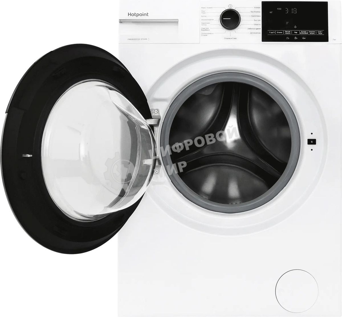 Стиральная машина Hotpoint WSH 7290 VWB белый, загр. фронтальная макс.: 7 кг 1200 об/мин класс: А
