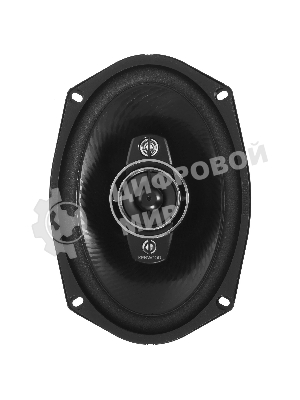 Колонки автомобильные Kenwood KFC-PS6986 600Вт 88дБ 4Ом 15x23см (6x9дюйм) (ком.:2кол.) коаксиальные четырехполосные