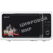 Микроволновая печь Sharp R-2852RW белый, 20 л, 800 Вт, переключатели - кнопки, поворотный механизм