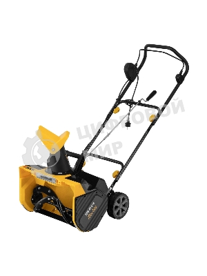 Электрическая снегоуборочная машина Denzel ESB-460-M, 1.8 кВт, металлический шнек, LED фара