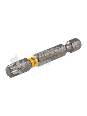 Набор бит Denzel TORX 40х50, сталь S2, шестигранный профиль, 10 шт.