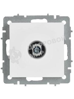 Розетка телевизионная оконечная IEK BRITE РТВ11-0-БрАБ а/б