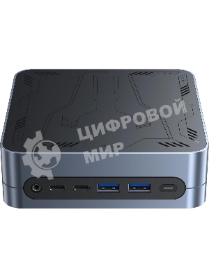 Мини ПК Chuwi LarkBox S i3 1220P (1.5) 16Gb SSD 512Gb UHDG Win 11Pro GbitEth WiFi BT 90W серый/черный