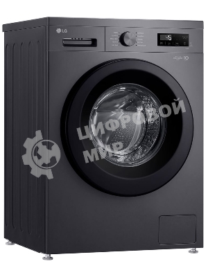 Стиральная машина LG F2Y1TYP6J графит, загрузка фронтальная 8 кг, 1200 об/мин, класс A