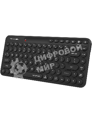 Клавиатура беспроводная A4Tech Fstyler FBK36C AS, USB, Bluetooth/Радиоканал, черный