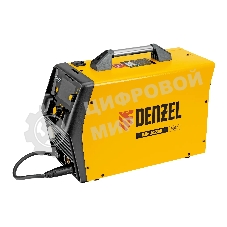Аппарат инвертор. полуавтомат. cварки Denzel IMIG-205SDR, 200 А, ПВ 60%, катушка 5 кг