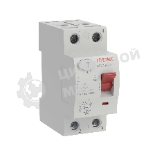 Выключатель дифференциального тока (УЗО) 2п (1P+N) 63А 300мА тип AC MDL100 YON MDL100-2P4-63-AC