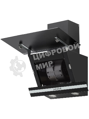 Вытяжка наклонная Krona Irma A 600 Black PB черный, 59.5 см, 1000 куб. м/ч, 62 дБ