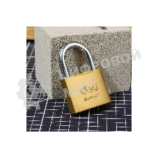 Замок навесной Deli DL508906 латунный, 50мм