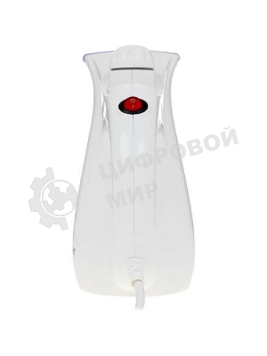 Отпариватель Centek CT-2380 белый/фиолетовый, 800 Вт, 15 г/мин, 330 мл