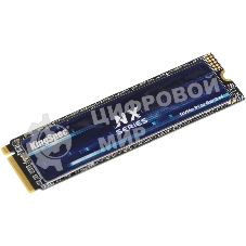 Накопитель SSD KingSpec NX-2Tb, 2000Gb, PCIe 3.0 x4, M.2 2280, NVMe, R/W 3400/3100