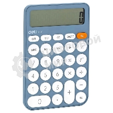Калькулятор настольный Deli EM124BLUE синий 12-разр.