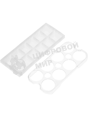 Холодильник Hyundai CT10021H белый двухкамерный 60/25л морозилка сверху