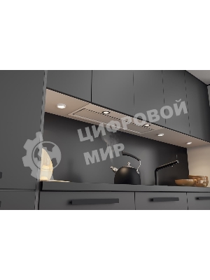 Вытяжка встраиваемая Elikor Cube 90П-1000-Э4Д белый, 90 см, 1000 куб. м/ч, 69 дБ