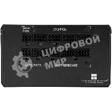 Блок питания Thermalright, 650W 80+ Bronze (ATX, 3.0, Full modular, 1x24(20+4)pin, 2xCPU 8(4+4)pin, 4xPCIe*2 8(6+2)pin, 3xSATA3, 3xMOLEX4pin, Active, 120x120мм, 150x140x86mm, APFC, черный)