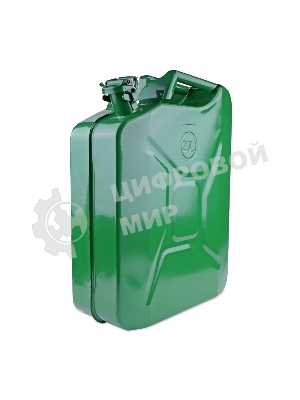 Канистра топливная AVS VJM-20 металлическая вертикальная 20 Л (зеленая)