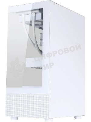 Компьютерный корпус AeroCool/Formula Crystal Z1 белый без БП ATX 2xUSB 2.0 1xUSB 3.0 audio bott PSU