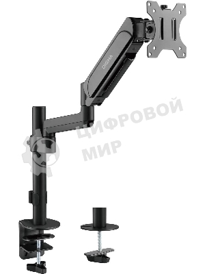 Кронштейн для мониторов ЖК Digma D-MM201 черный 17