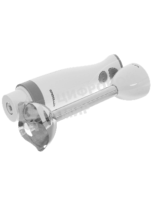 Блендер погружной Ergolux ELX-HB02-C31 (13125) 2 скорости, 500 Вт, 220-240В нерж.сталь, бело-сер.