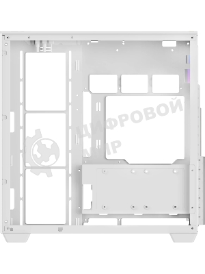 Корпус Ocypus Delta C74 ARGB White, Midi-Tower, белый, 2 x 120 мм
