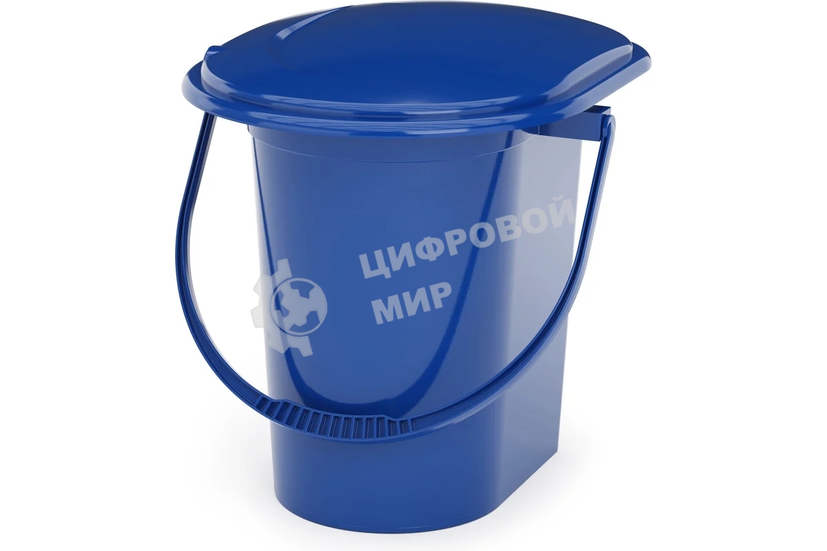Ведро-туалет 17л Альтернатива М1320 голубой