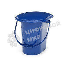 Ведро-туалет 17л Альтернатива М1320 голубой