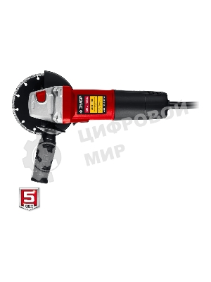 Угловая шлифовальная машина Зубр 125 мм, 1000 Вт.