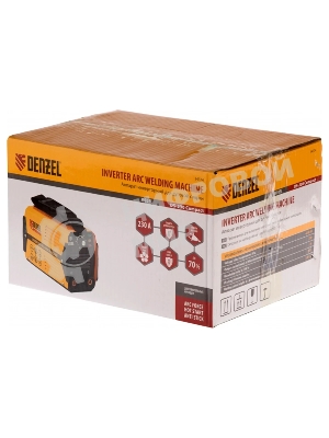 Сварочный аппарат Denzel ds-230 compact 94374инвертор. дуговой сварки 230А пв 70%