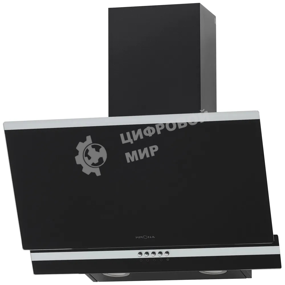 Вытяжка наклонная Krona Irma A 600 Black PB черный, 59.5 см, 1000 куб. м/ч, 62 дБ