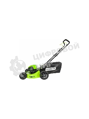 Газонокосилка аккумуляторная GREENWORKS GD60LM46HP 250280760В 46см б/щ(БЕЗ АККУМ и ЗУ)