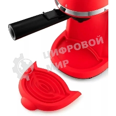 Кофеварка капельная Kitfort КТ-760-1 красный/черный, молотый кофе, 240мл, 800Вт, 3,5 бар