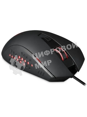 Мышь проводная Redragon Gainer черный, 3200 dpi, USB, кнопки - 6