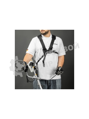 Триммер бензиновый Kranz KR-52, 52см3, 3 л.с, разборная штанга