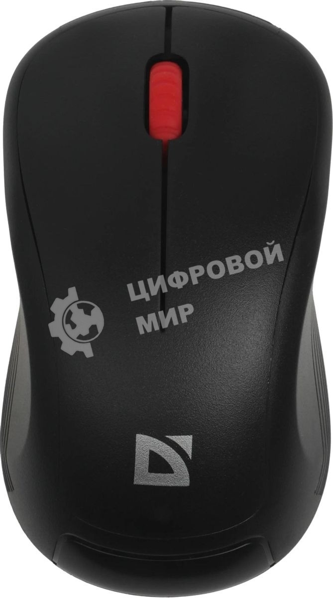 Мышь беспроводная Defender Bit MB-205 черный, 1200 dpi, радиоканал, USB, кнопки - 3