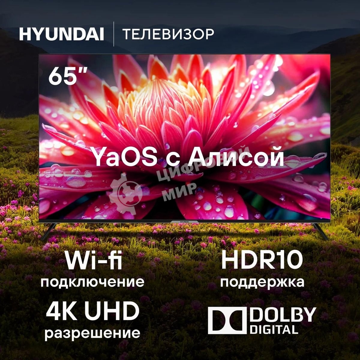 Телевизор Hyundai 65