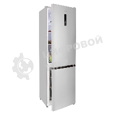 Холодильник Nordfrost RFC 390D NFS серебристый двухкамерный 240/95л морозилка снизу