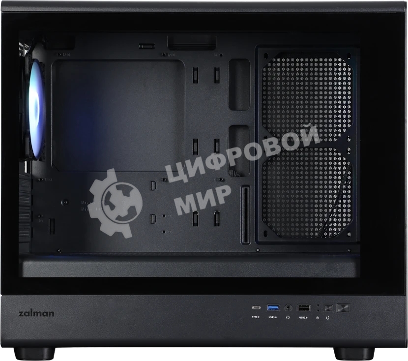 Компьютерный корпус ZALMAN M5, MATX, BLACK, WINDOW, 1xCombo (3.5'' or 2.5''), 1x3.5