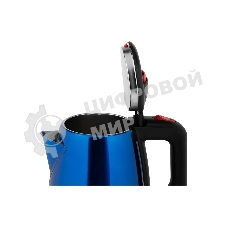Чайник электрический Homestar HS-1003 1.8л нержавейка, синий