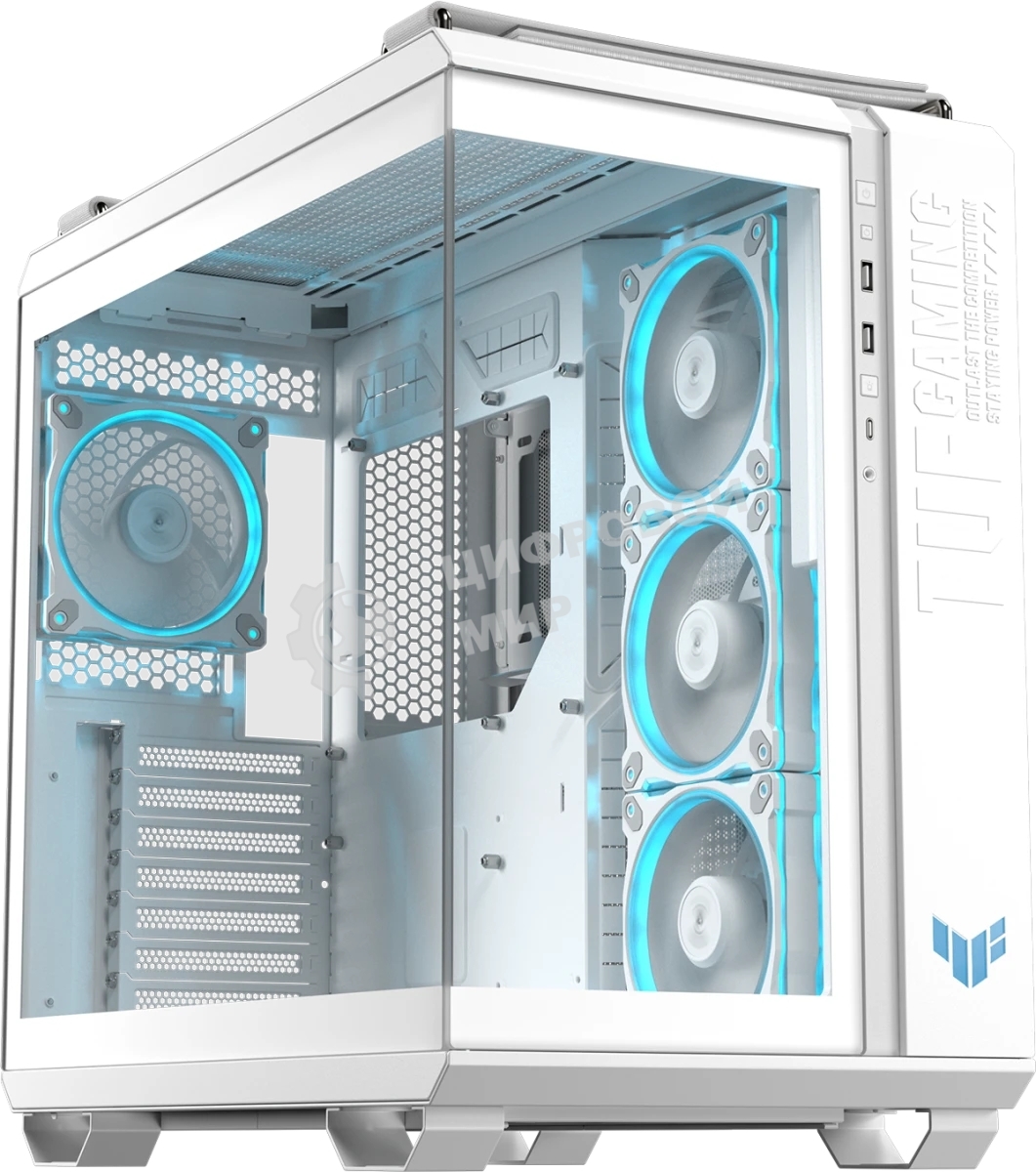 Компьютерный корпус ASUS TUF GAMING GT502 HORIZON TG ARGb белый