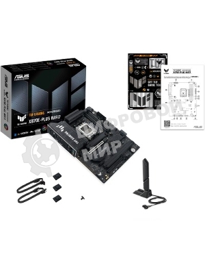 Материнская плата ASUS TUF GAMING X870E-PLUS WIFI7, AM5, AMD X870E, 4xDDR5, 4xSATA, 4xM.2, 1xPCIe 5.0 x16, 1xPCIe 4.0 x4, 1xPCIe 3.0 x1, 1xHDMI, 1x2.5Gb LAN, Wi-Fi 7, Bluetooth 5.4, 2xUSB-C 40Gbps, 3xUSB-A 10Gbps, 4xUSB-A 5Gbps, 4xUSB-A 2.0, 3x3.5 мм, 7.1, ATX