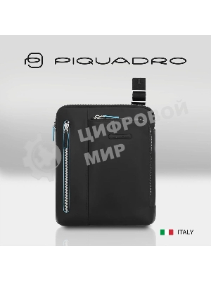 Сумка для ноутбука Piquadro Blue Square CA1816B2/N черный натур.кожа