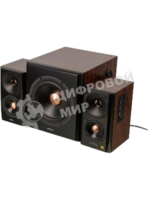 Колонки Edifier S360DB Brown (2.1,70W RMS, дерево, Bluetooth 4.1,ДУ)
