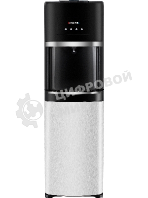 Кулер для воды Hotfrost 35AN, нижняя загрузка, нагрев 90 °С, охлаждение 10 °С, серебристый/черный