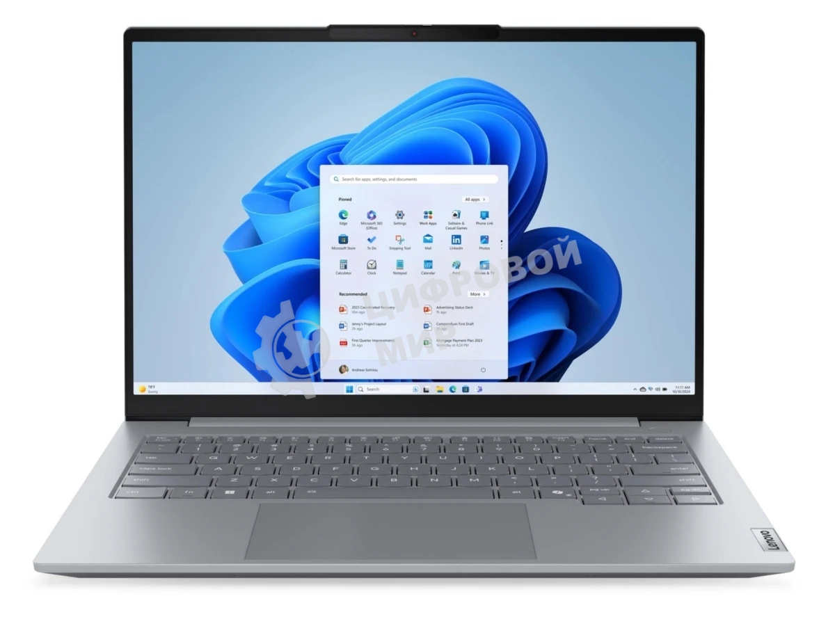 Ноутбук Lenovo ThinkBook 14 G8 IRL 2.8K 400nit 120Hz Core5 220H/ 16Gb/ 1Tb/ Win11Home