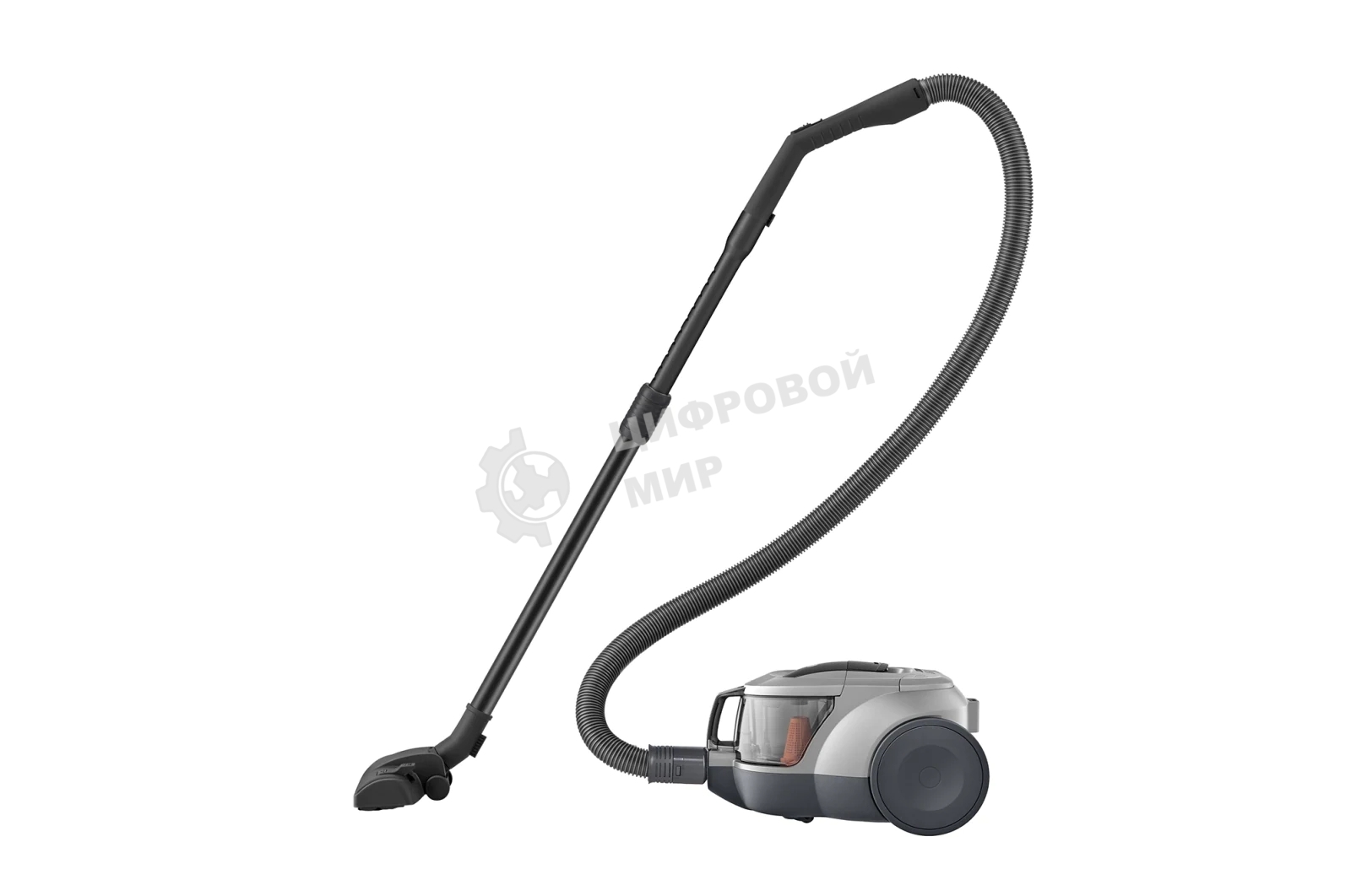 Пылесос LG VC5420NNTS серебристый/черный, 380/2000 Вт, уборка сухая, пылесборник контейнер 1.3 л
