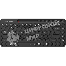 Клавиатура беспроводная A4Tech Fstyler FBK36C AS, USB, Bluetooth/Радиоканал, черный