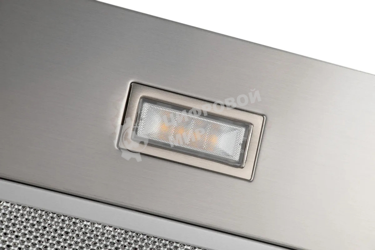 Вытяжка встраиваемая Elikor Casper 52Н-450-П3Д нержавеющая сталь, 52.2 см, 450 куб. м/ч, 55 дБ