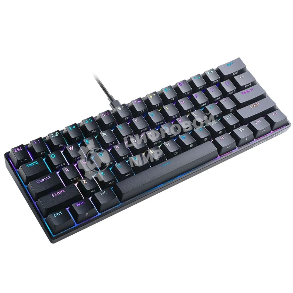 Клавиатура Mad Catz S.T.R.I.K.E. 6 проводная, USB Type-C, чёрный